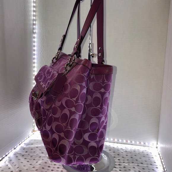 NWOT Plum Penelope Carry All Shoulder Coach Bag - Picture 3 of 7